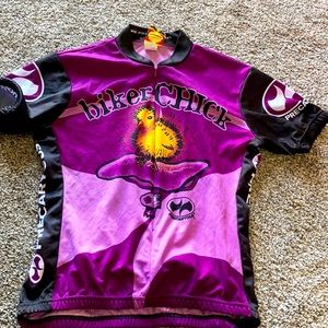 Biker chick cycling Jersey